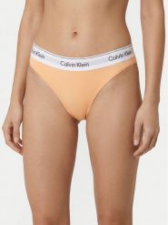 Calvin Klein Underwear Figi klasyczne LV00QF8520 Pomarańczowy jasny. Brązowe majtki damskie Calvin Klein Underwear, z bawełny. Za 109.99 zł.