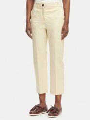 MAX&Co. Spodnie materiałowe Lungo 2616131104200 Beżowy Regular Fit. Brązowe spodnie materiałowe damskie MAX&Co., bez wzorów, z bawełny. Za 579.99 zł.