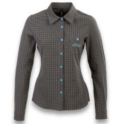 Koszula Ande Arizona M/L Damskie. Szare koszule damskie ANDE, l, bez wzorów, z elastanu, sportowe, bez kołnierzyka, bez ramiączek. Za 313.99 zł.