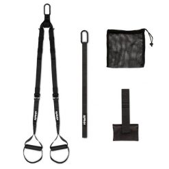 Suspension Trainer Pro z torbą do przechowywania. Czarne torby sportowe męskie VIRTUFIT, bez wzorów, z materiału, duże. Za 195.00 zł.