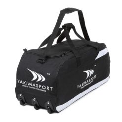 Torba sportowa na kółkach na sprzęt zawodnika Yakimasport. Czarne torby na ramię męskie YAKIMASPORT. Za 299.00 zł.