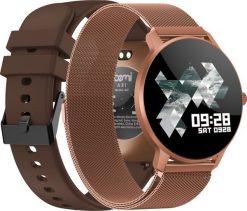 Smartwatch Bemi Bemi SmartWatch ARI copper. Zegarki smartwatch BEMI, bez wzorów. Za 223.38 zł.