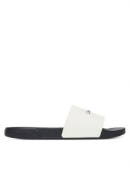 Calvin Klein Klapki Ess Slide Monobrand Cv HM0HM02107 Biały. Białe klapki męskie Calvin Klein, bez wzorów, z syntetyku, bez zapięcia. Za 189.99 zł.