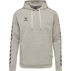 Bluza z kapturem Hummel Lmove Classic. Szare bluzy męskie Hummel, l, bez wzorów, z kapturem, na fitness i siłownię. W wyprzedaży za 237.50 zł.