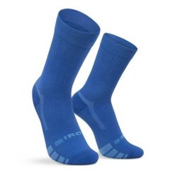 Skarpetki gravel Kolarstwo Siroko GS1 Blue. Niebieskie skarpety męskie SIROKO, bez wzorów, z elastanu. Za 71.00 zł.