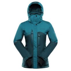 Kurtka damska narciarska snowboardowa 15.000 Alpine Pro Deara 2. Niebieskie kurtki sportowe damskie Alpine Pro, na zimę, bez wzorów, bez ramiączek, bez kaptura, narciarskie. W wyprzedaży za 589.00 zł.