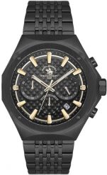 Zegarek męski Santa Barbara Rocket Polo Club SB.5.10005-5 czarny. Czarne zegarki męskie Santa Barbara Rocket Polo Club, bez wzorów. Za 820.00 zł.