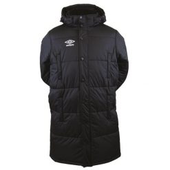 Parka Umbro Pro Training. Białe parki męskie Umbro, xl, bez wzorów, z polaru, bez kołnierzyka, bez kaptura. Za 827.50 zł.