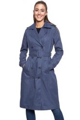 DAMSKI PŁASZCZ MUSTANG Heather Trenchcoat 1009874 5216. Brązowe płaszcze damskie Mustang, s, bez wzorów, bez kołnierzyka, bez kaptura. W wyprzedaży za 119.99 zł.