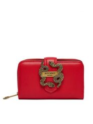 Just Cavalli Portfel 79RA5PA4 ZSA89 Czerwony. Czerwone portfele damskie Just Cavalli, ze skóry. Za 319.99 zł.
