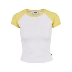 Koszulka retro court damska strecz Koszulka Urban Classics Organic. Białe koszulki sportowe damskie Urban Classics, bez wzorów, bez ramiączek. Za 160.50 zł.