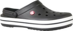 Crocs Klapki Crocband 11016-001 czarne r. 48/49. Czarne klapki męskie Crocs, bez wzorów, bez zapięcia. Za 214.84 zł.