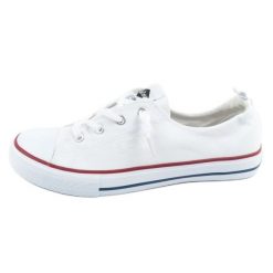 Buty Lee Cooper LCW-25-02-3296L trampki białe. Białe trampki i tenisówki damskie bez wzorów, z gumy, bez zapięcia. Za 183.88 zł.