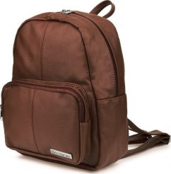 Beltimore SKÓRZANY damski PLECAK elegancki pojemny koniakowy Beltimore R33 NoSize. Plecaki damskie Beltimore, bez wzorów, eleganckie. Za 199.99 zł.