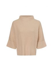 Someday Sweter z zawartością wełny - Talja Kobiety Sztuczne włókno beżowy, S. Brązowe swetry nierozpinane damskie someday., s, bez wzorów, z wełny, bez kołnierzyka, bez ramiączek. Za 499.95 zł.