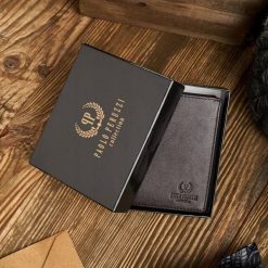 Paolo Peruzzi Portfel męski skórzany z RFID IN-29-BR. Portfele męskie Paolo Peruzzi, bez wzorów. Za 86.33 zł.