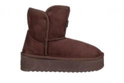 Śniegowce D Franklin Nordic V2 Basic Low Chocolate 206010, Brązowy, Materiał - 40. Brązowe śniegowce damskie D.Franklin, z gumy, za kostkę, bez zapięcia. W wyprzedaży za 179.10 zł.