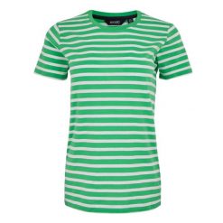 Damska Koszulka W Paski Bayletta. Białe bluzki damskie Regatta, xl, bez wzorów, sportowe, bez kołnierzyka, bez ramiączek. Za 43.99 zł.