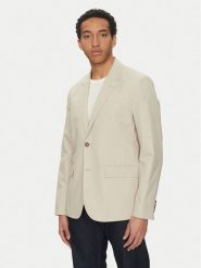 Michael Kors Marynarka CS5100THC2 Beżowy Slim Fit. Brązowe marynarki męskie Michael Kors, m, bez wzorów, z bawełny, bez kołnierzyka, bez ramiączek. Za 849.99 zł.