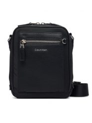 Calvin Klein Saszetka Ssnl Raised Logo Reporter LV04D3500G Czarny. Czarne saszetki i nerki męskie Calvin Klein, bez wzorów, ze skóry. Za 329.99 zł.