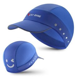 Czapka letnia z oddychającego jedwabiu WEST BIKING YP0201426 - Niebieska. Niebieskie czapki damskie WEST BIKING, na lato, bez wzorów, z materiału, eleganckie. Za 79.60 zł.