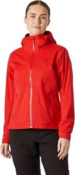 Damska kurtka wodoodporna Helly Hansen Momentum 3L Stretch. Czerwone kurtki sportowe damskie Helly Hansen, na lato, l, bez wzorów, z materiału, bez ramiączek, bez kaptura, trekkingowe. Za 1,027.05 zł.