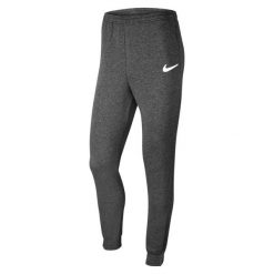 Spodnie Dresowe Męskie Bawełniane Nike Park 20 Jogger. Szare spodnie sportowe męskie Nike, l, bez wzorów, z bawełny, na fitness i siłownię. Za 199.99 zł.