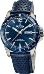 Zegarek męski Festina F20699-2 niebieski. Niebieskie zegarki męskie Festina, bez wzorów. Za 770.07 zł.
