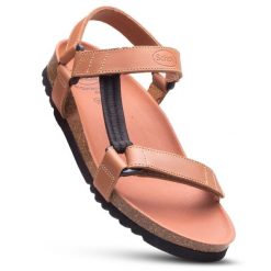 Sandały damskie SCHOLL HEAVEN AD na rzepy. Brązowe sandały damskie Scholl, bez wzorów, bez obcasa, bez zapięcia. W wyprzedaży za 293.40 zł.