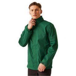Męska Kurtka Przeciwdeszczowa Ardmore. Szare kurtki męskie Regatta, l, bez wzorów, z materiału, z kapturem. Za 190.99 zł.