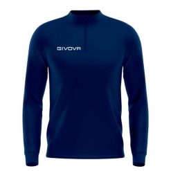 Męska Bluza Rozpinana Maglia Tecnica Quarter Zip. Niebieskie bluzy męskie Givova, m, bez wzorów, bez ramiączek, bez kaptura. Za 96.99 zł.