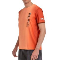 Bullpadel Walls T-shirt. Brązowe t-shirty damskie bullpadel, bez wzorów, sportowe, bez kołnierzyka, bez ramiączek. W wyprzedaży za 164.20 zł.