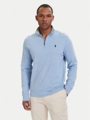 Polo Ralph Lauren Bluza 710812963005 Niebieski jasny Regular Fit. Niebieskie bluzy męskie Polo Ralph Lauren, m, bez wzorów, z bawełny, bez ramiączek, bez kaptura. Za 819.99 zł.
