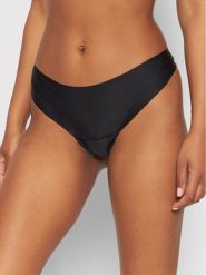 Selmark Stringi Basicos 00241 Czarny. Czarne majtki damskie Selmark, z syntetyku. Za 29.99 zł.