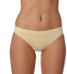 Brubeck Figi damskie bikini Comfort Cotton beżowe r. S (BI10020A). Brązowe bielizna sportowa damska Brubeck, s, bez wzorów. Za 42.46 zł.