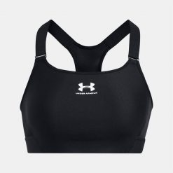 Stanik sportowy do jogi i pilatesu damski Under Armour. Czarne bielizna sportowa damska Under Armour, m, bez wzorów. Za 219.99 zł.