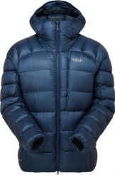 Kurtka mythic ultra-tempest blue-l RAB. Niebieskie kurtki męskie VERGE, l, bez wzorów, bez kaptura. Za 1,959.66 zł.