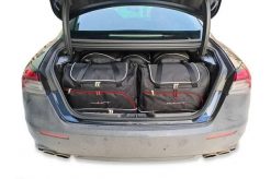 Torby Do Bagażnika Maserati Quattroporte 2013-2024 5Szt Kjust. Czarne torby podróżne damskie KJUST, bez wzorów, z kauczuku. Za 1,459.00 zł.