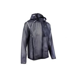 Kurtka przeciwdeszczowa do biegania KIPRUN LIGHT męska. Żółte kurtki męskie KALENJI, m, bez wzorów, z materiału, bez kaptura. Za 149.99 zł.