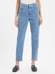Marc Cain Damsie dżinsy typu mom jeans Kobiety Bawełna niebieski, 42. Niebieskie jeansy damskie Marc Cain, bez wzorów, z bawełny, eleganckie. Za 1,149.95 zł.