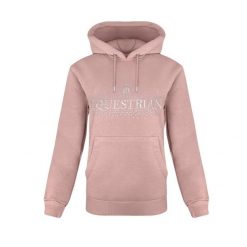 Bluza z motywem jeździeckim JD ATTACK Cindy. Brązowe bluzy damskie JD ATTACK, l, z aplikacjami, z bawełny, eleganckie, bez ramiączek, bez kaptura. Za 229.00 zł.