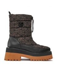 Liu Jo Botki Flair 01 SF3013 TX343 Czarny. Czarne botki damskie Liu Jo, bez wzorów, z materiału, bez obcasa, na płaskiej podeszwie, bez zapięcia. Za 1,039.00 zł.