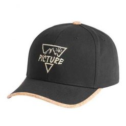 Czapka Picture Wakopa Czarna. Czarne czapki męskie Picture, bez wzorów. Za 177.62 zł.