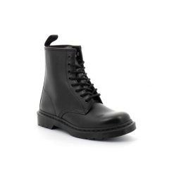 Unisex>glany Unisex Dr. Martens. Czarne buty zimowe męskie Dr. Martens, bez wzorów, bez obcasa, bez zapięcia. Za 902.99 zł.