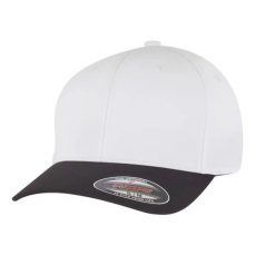 Czapka 5-panelowa Flexfit Tech. Białe czapki damskie FLEXFIT, bez wzorów. Za 133.00 zł.