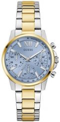 Zegarek męski Guess GW0933L3 srebrny. Szare zegarki męskie Guess, z aplikacjami, srebrne. Za 859.00 zł.
