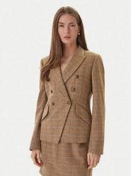 Barbour Marynarka Wisteria Tailored LTA0130BL31 Beżowy Reglan Fit. Brązowe marynarki i żakiety damskie Barbour, bez wzorów, z syntetyku, bez kołnierzyka, bez ramiączek. Za 1,599.00 zł.
