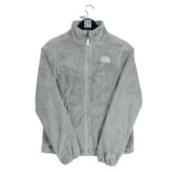 Second life - Kurtka polarowa TNF Osito dla kobiet szara - Jak nowy. Szare kurtki sportowe damskie The North Face, m, bez wzorów, z materiału, bez ramiączek, bez kaptura, trekkingowe. Za 190.31 zł.