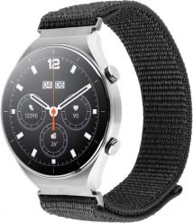 Fixed Nylonowy pasek Sporty Strap s Quick Release 18mm pro smartwatch, ciemnoszary. Szare zegarki smartwatch Fixed, bez wzorów, z nylonu. Za 33.49 zł.