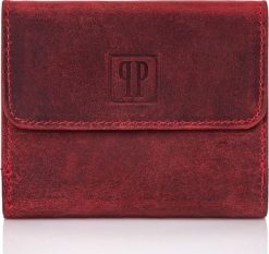 Paolo Peruzzi MAŁY PORTFEL DAMSKI SKÓRZANY PAOLO PERUZZI T-11-RD. Portfele damskie Paolo Peruzzi. Za 97.66 zł.